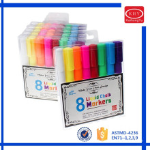 Amazon Top Sale 8 Assorted Colors Erasable Liquid Chalk Marker Pack